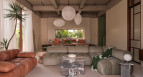 Tropical modern inspirowany Meksykiem 