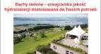 Webinarium Sika: Dachy zielone – szwajcarska jakość hydroizolacji dostosowana do Twoich potrzeb