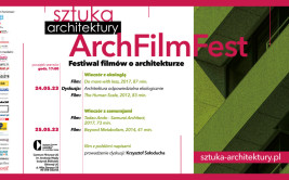 ArchFilmFest w Gdańsku. Pokazy filmów o architekturze i dyskusja