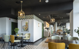 Wnętrze restauracji z włoską duszą
