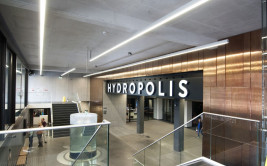 Hydropolis w podziemnym zbiorniku