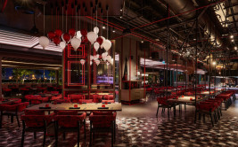 Ekscentryczne wnętrza dubajskiej restauracji