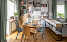 Kobiece mieszkanie w stylu skandynawskim