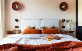 Dwupoziomowy apartament inspirowany porami roku