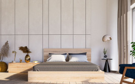 Ściana za łóżkiem – jak ją zaaranżować?