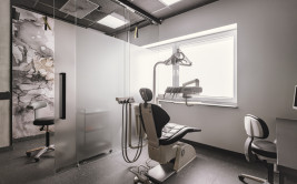 Wyrafinowane wnętrza kliniki stomatologicznej