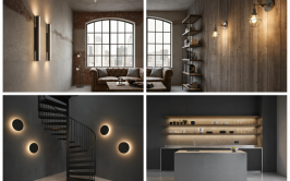Wybieramy kinkiety LED do mieszkania w stylu loftowym