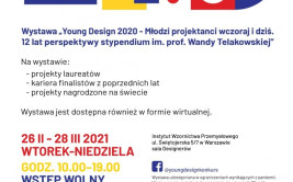 Wystawa „Young Design 2020 - Młodzi projektanci wczoraj i dziś”