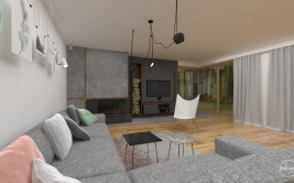 Projekt komfortowego wnętrza domu w Szczecinku
