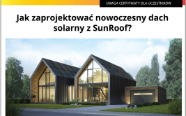 Jak zaprojektować nowoczesny dach solarny z SunRoof? Webinarium SunRoof