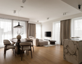 Apartament w 19. Dzielnicy zachwyca przemyślaną architekturą