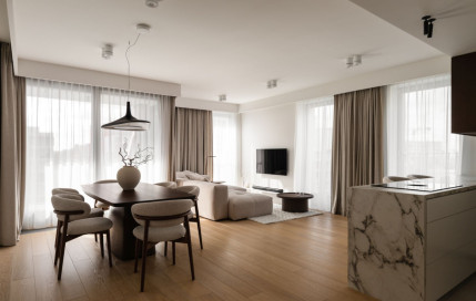Apartament w 19. Dzielnicy zachwyca przemyślaną architekturą