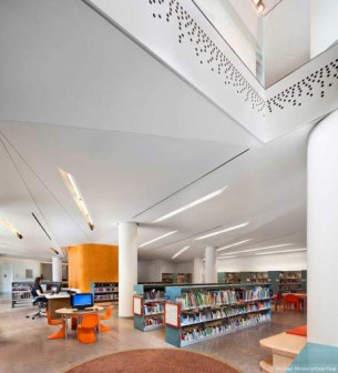 1100 Architects, biblioteka publiczna w Nowym Jorku, Battery City Park