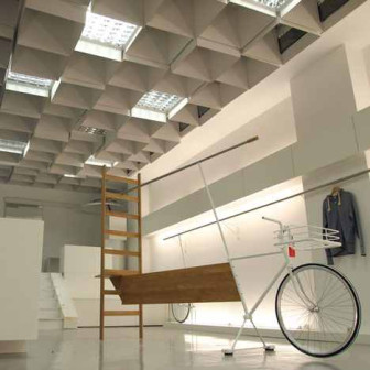 Glore Store, Marcos Aretio, Udo Kloos, Markmus, Neoos Design, sklep z rowerami