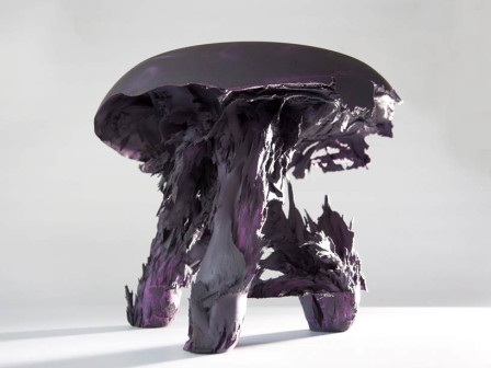 Jólan van der Wiel, Gravity Stools, rzeźbiarskie meble