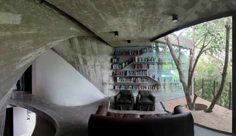 Archi-Union, Tea House w Szanghaju, klatka schodowa, modelowanie parametryczne