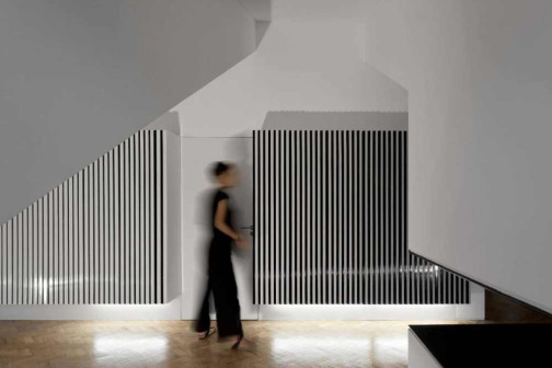 João Tiago Aguiar Arquitectos, RF Apartament, biało-czarne wnętrza