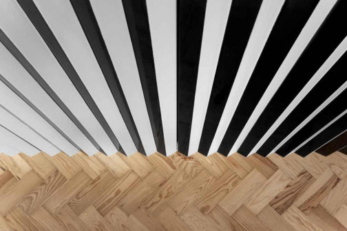 João Tiago Aguiar Arquitectos, RF Apartament, biało-czarne wnętrza