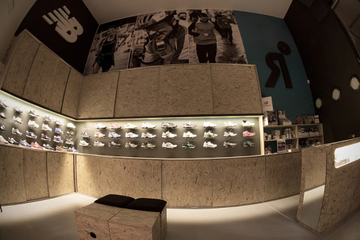 minimalstudio architects, OSB Shop, płyty OSB we wnętrzach, wnętrze sklepu sportowego