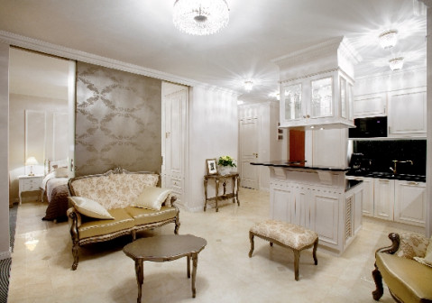Inside Studio, mieszkanie w stylu francuskim