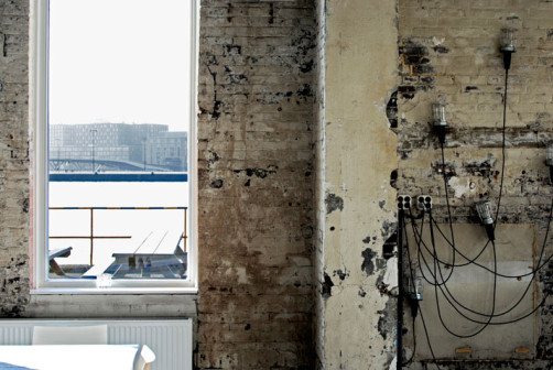 Stork Restaurant, CUBE Architecten, SOLUZ Architecten, Interior Shock, restauracja w dawnej hali przemysłowej w Amsterdamie