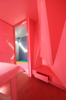 ROW Studio, Wax Revolution, wnętrze salonu kosmetycznego, kolor we wnętrzach