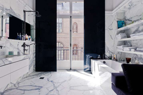 So-An, Isabelle Stanislas i Leiko Oshima, apartament przy Rue de Rivoli w Paryżu, wnętrza arystokratyczne
