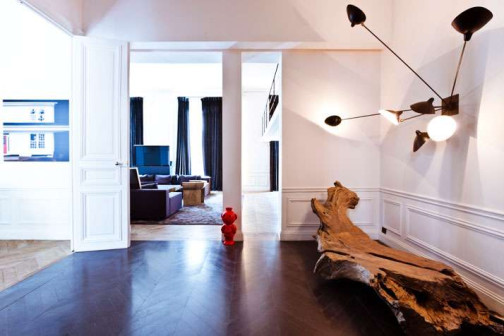So-An, Isabelle Stanislas i Leiko Oshima, apartament przy Rue de Rivoli w Paryżu, wnętrza arystokratyczne