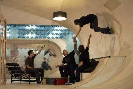 Francois Perrin, Gil Lebon Delapoint, PAS House, dom dla mistrza skateboardingu, dom jak skatepark