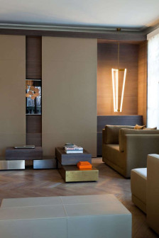 SO-AN, apartament przy Rue le Notre w Paryżu, apartament w stylu lat 50 XX wieku