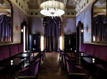 Grand Hotel Vila Cora weFlorencji, wnętrza w stylu eklektycznym