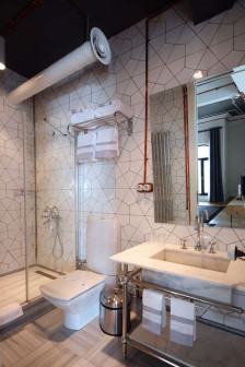 Karaköy Rooms, RunArchitects, Stambuł, wnętrza vintage