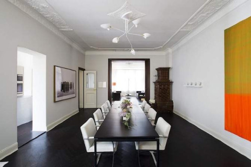 Helenio Barbetta, apartament Guido Hagera w Berlinie, apartament urządzony dziełami sztuki