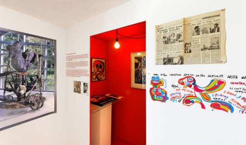 DUS Architects, Karel Appel House w Amsterdamie, wnętrza inspirowane malarstwem Karela Appela