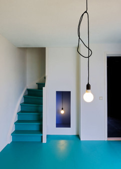 DUS Architects, Karel Appel House w Amsterdamie, wnętrza inspirowane malarstwem Karela Appela