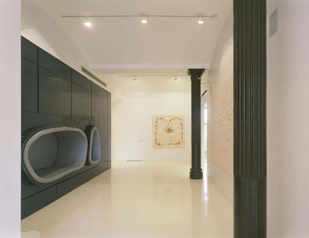 Studio MDA, loft Dieter Residence, loft na Manhattanie, loft ze złotymi i srebrnymi meblami