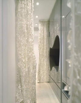 Studio MDA, loft Dieter Residence, loft na Manhattanie, loft ze złotymi i srebrnymi meblami