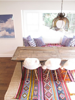 design, boho, jadalnia