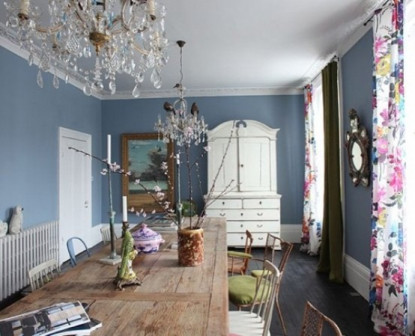 design, boho, jadalnia