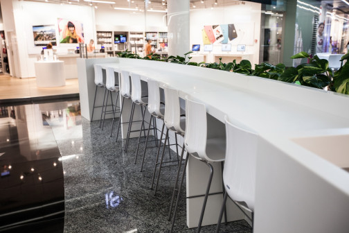 wystrój wnętrz, wnętrza publiczne, ch plac unii, plac unii city shopping, food court, plac unii lubelskiej, centrum handlowe warszawa, forbis group