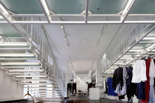 joanna klimas, krzysztof kołodziej, wystrój wnętrz, projetkowanie wnętrz, butik joanna klimas, wzorcownia