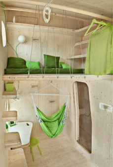 domek z drewna