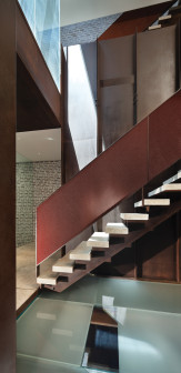 corten we wnętrzu