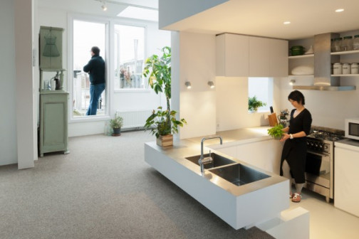 jasne wnętrze apartamentu