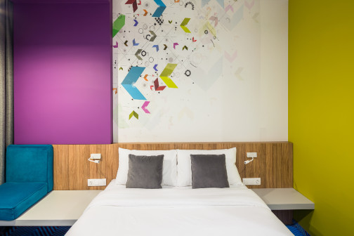 Projekt hotelu Ibis we Lwowie z motywem ludowym