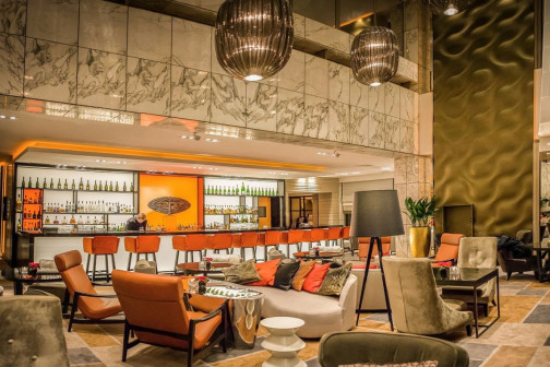 Aranżacja wnętrz hotelu Sofitel Warsaw Victoria
