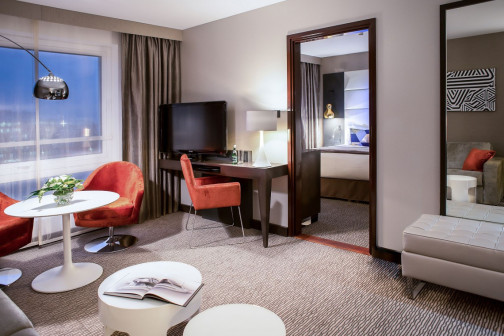 Aranżacja wnętrz hotelu Sofitel Warsaw Victoria