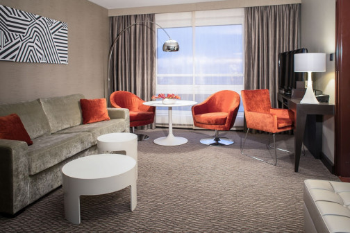 Aranżacja wnętrz hotelu Sofitel Warsaw Victoria