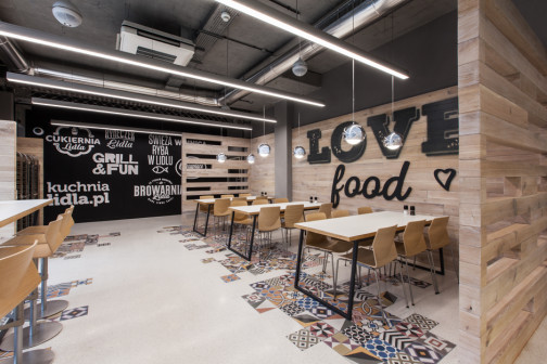 Aranżacja restauracji dla pracowników