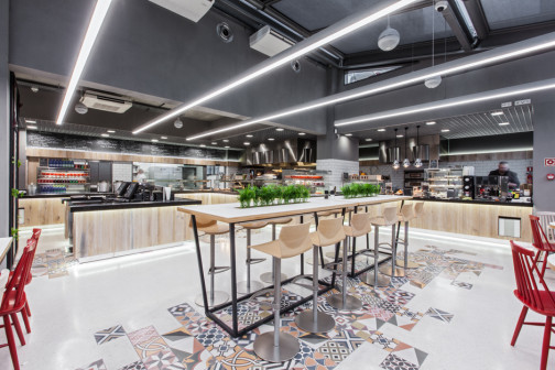Aranżacja restauracji dla pracowników